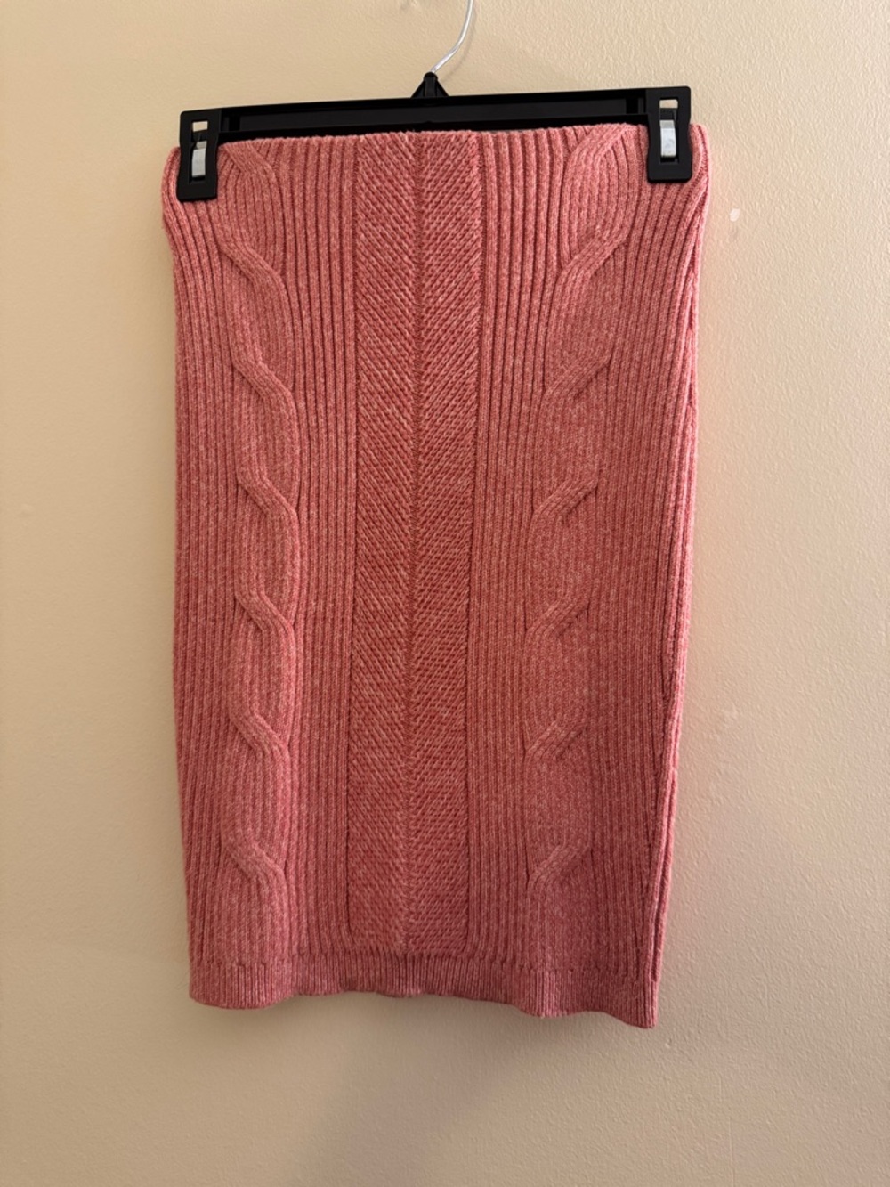 EXPRESS Cable Knit Ribbed Skirt